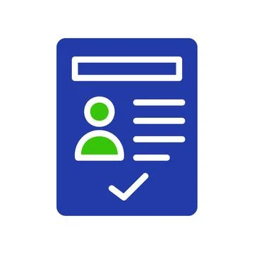 Account Verification Process Complete Illustration Illustrazione stock