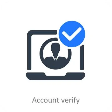 Account Verify Stock Illustration