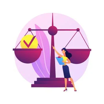 Accountability abstract concept vector illustration. イラスト素材