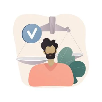 Accountability abstract concept vector illustration. 스톡 일러스트