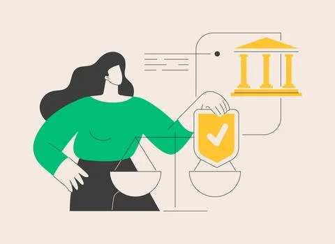Accountability abstract concept vector illustration. 스톡 일러스트