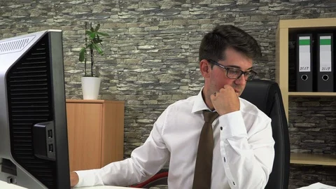 Accountant prepares and goes through documents Stock Footage 115833484