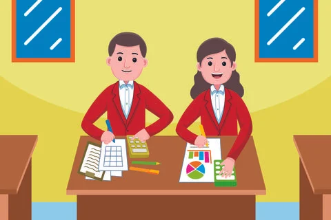 Accountant Profession Illustrazione stock