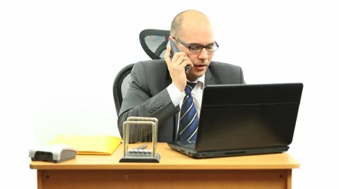 Accountant at work Video stock 10699895
