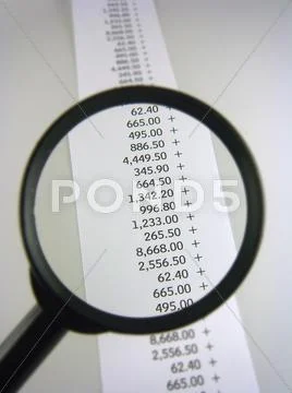 Accounting arm balance banrupt budget bust Stock Photos