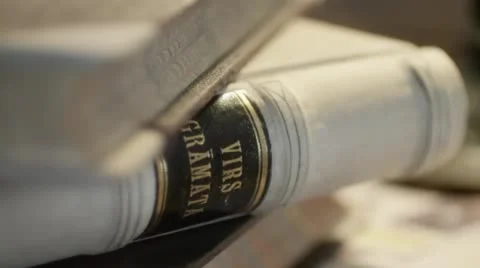 Accounting Book Stock Footage 49539636