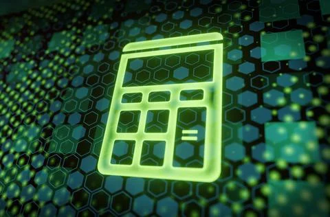 Accounting Data technology background. Big data visualization. Flow of data.  イラスト素材