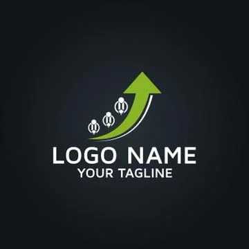 Accounting education vector logo design Stock Illustration