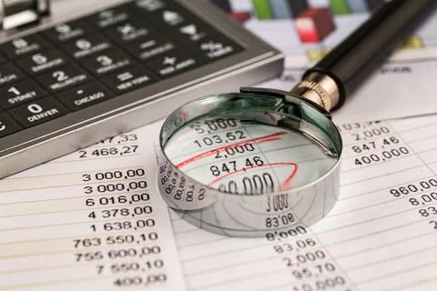 Accounting Foto stock