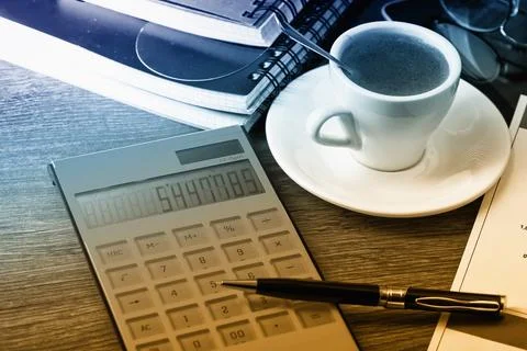 Accounting Foto stock