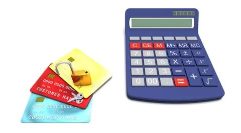 Accounting security Stock-Illustration