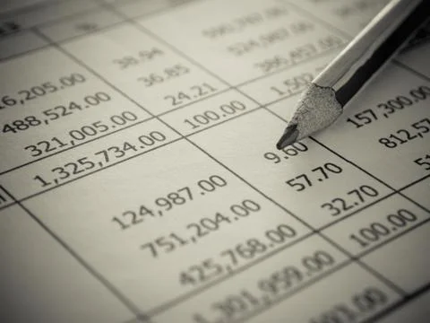 Accounts 스톡 사진