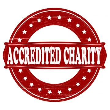 Accredited charity Stock Illustration