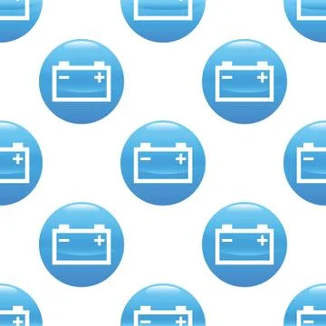 Accumulator sign pattern Stock Illustration