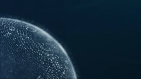 Accurate Moon Futuristic Background Stock Footage 99867941