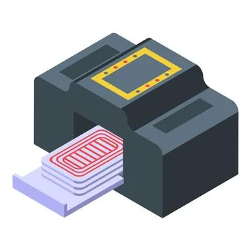 Ace deck icon isometric vector. Poker card Stock Illustration