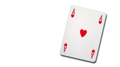 Ace of hearts Stock-Footage 8837653