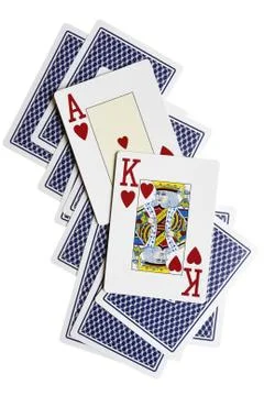 Ace, king Stock Photos