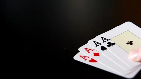 Ace Poker Stock Footage 3149891