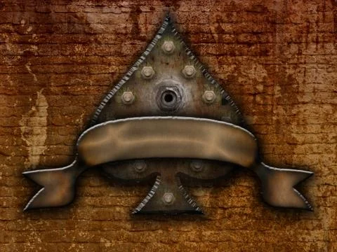 Ace of Spades Stock Illustration