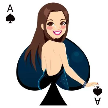 Ace Of Spades Stock Illustration