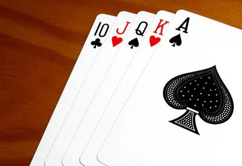Ace of spades Stock Photos