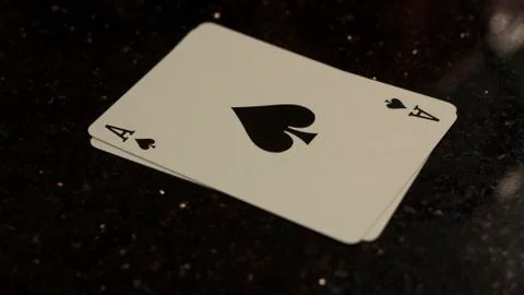 Ace of Spades Fotos de archivo