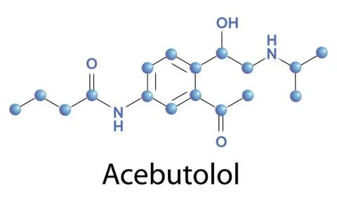 Acebutolol Stock Illustration