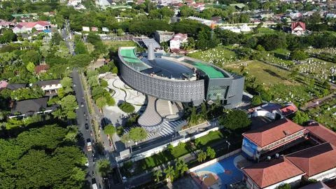 Aceh tsunami museum Stockfoto's