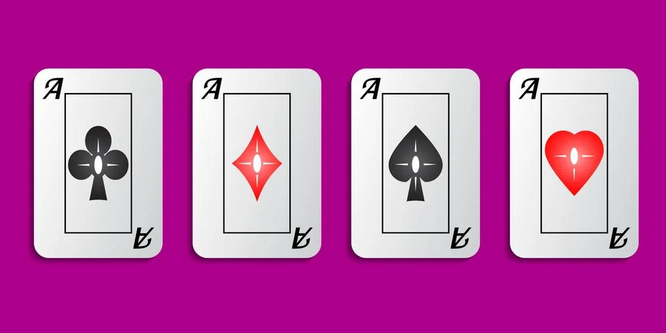 Aces 03 Stock-Illustration