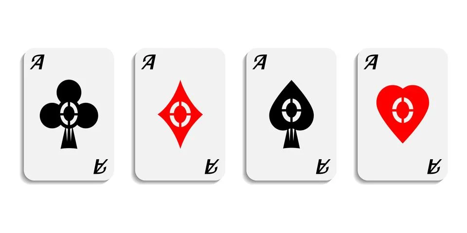 Aces 04 Stock Illustration