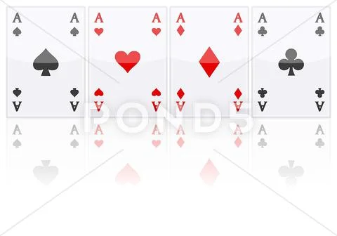 Aces Stock Illustration
