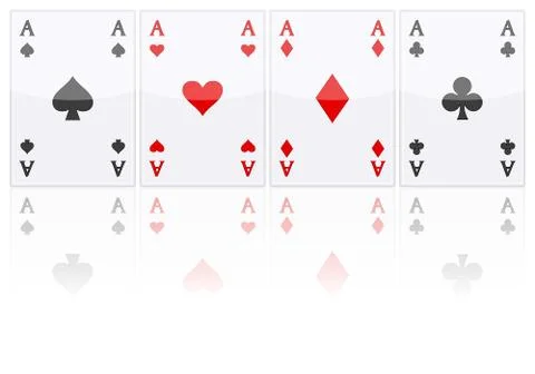 Aces Stock Illustration