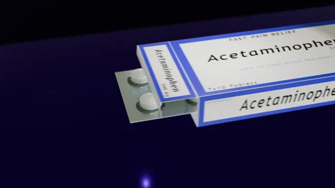 Acetaminophen Blister Pack Vídeos de archivo 328657796