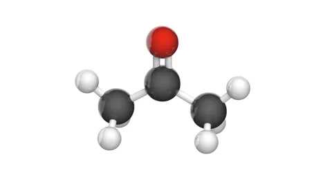 Acetone (C3H6O). Seamless loop. Stock Footage 152513728