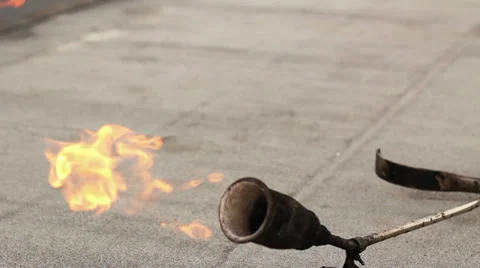 Acetylen Burner Video stock 32216838