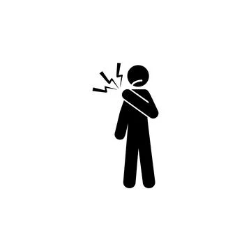 Ache, arthritis icon. Element of human pain icon for mobile concept and web apps Stock Illustration