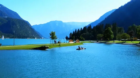 Achensee View 스톡 동영상 33577635