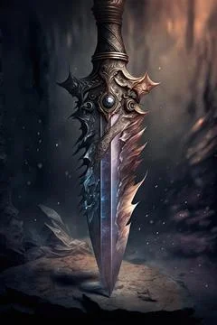 Acheron blade Stock Illustration