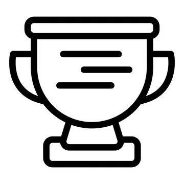 Achievement coaching icon outline vector. Career success Stock Illustration