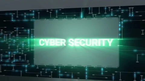 Achievement Cyber Security Stock Footage 134519910