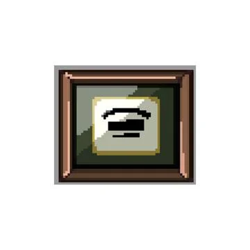 Achievement diploma pixel art vector illustration Stock Illustration