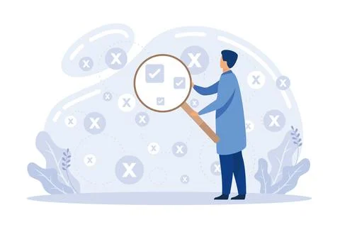 Achievement of goals. Finding the right solutions. Ideas management banners.. Stock Illustration