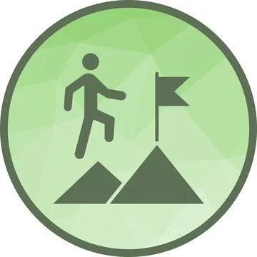 Achievement icon vector image. Stock Illustration