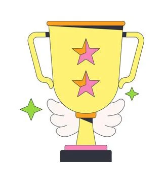 Achievement level 2 modern onboarding illustration Stock Illustration