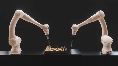 The achievement of modern technologies. Video stock 167974758