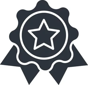 Achievement Star Award Stock Illustration