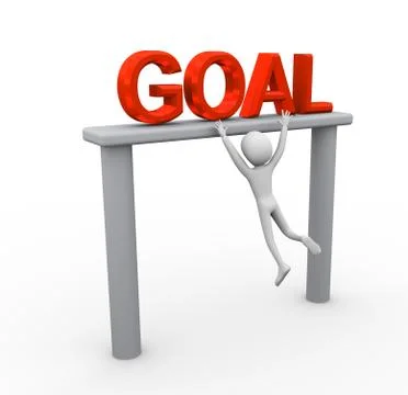 Achieving goal Stock Illustration