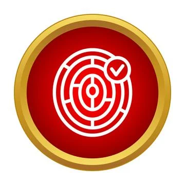 Achieving goal with target and solving maze challenge Stock Illustration
