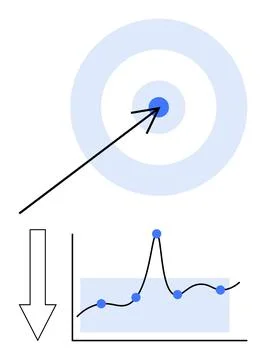 Achieving Precision in Marketing with Data-Driven Strategies and Targeted G.. Illustrazione stock